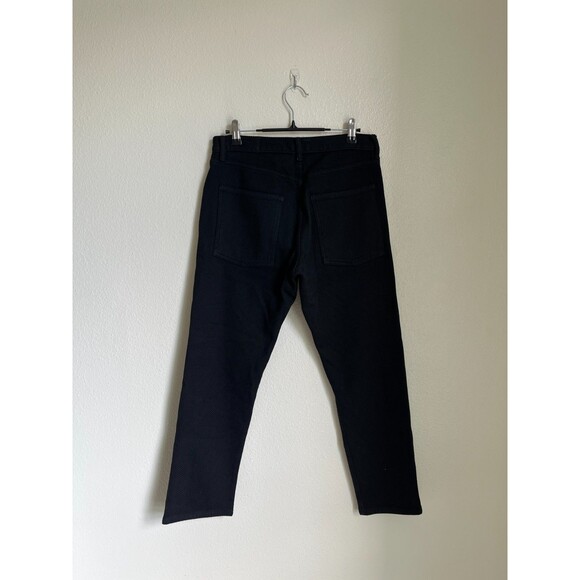 Prospective Flow Everflow K-410 Textured Knit Tapered Trouser in Black Size 28 - Picture 3 of 5